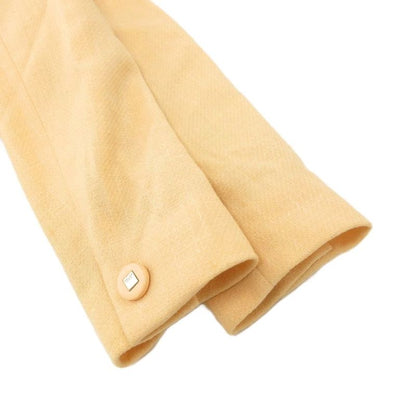 Celine Jacket Decorated Buttons Backless Orange Uo