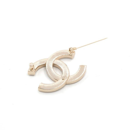 Chanel Brooch Corsage Gold Here Mark Pearl