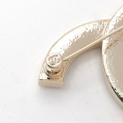 Chanel Brooch Corsage Gold Here Mark Pearl