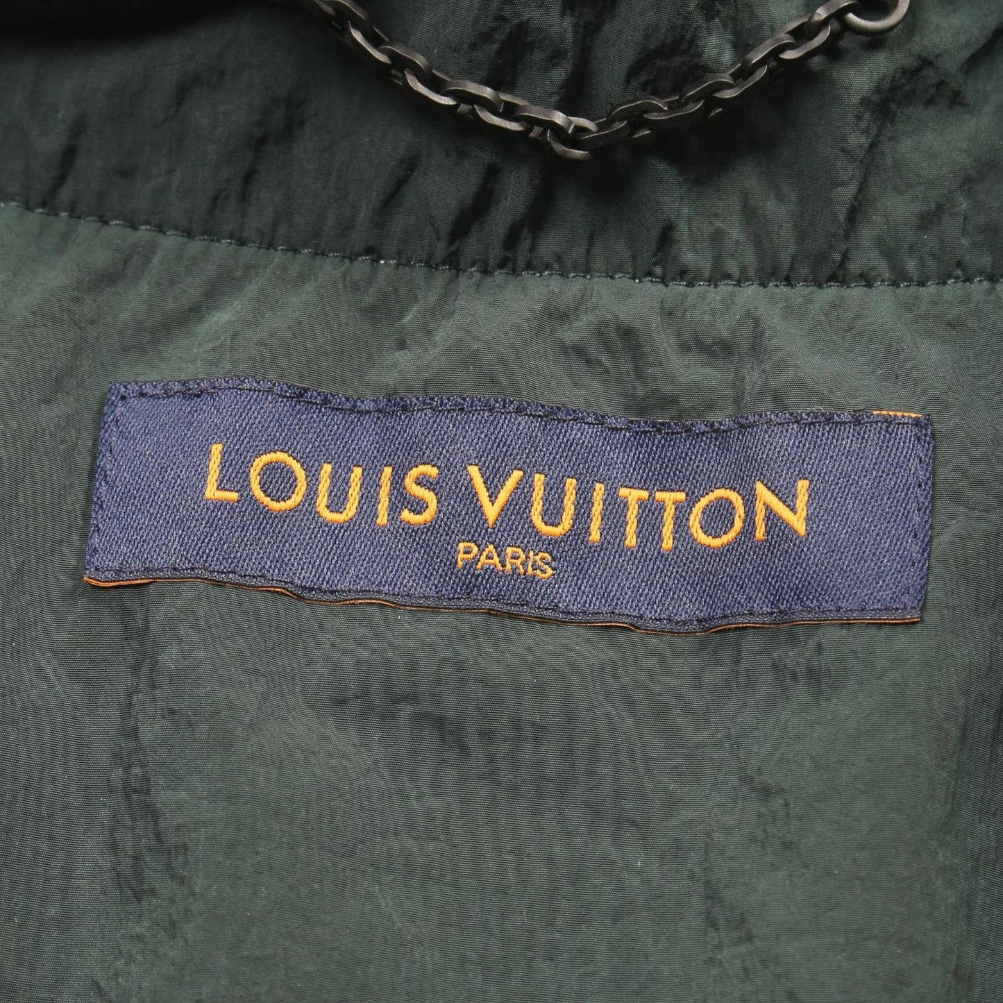 Louis Vuitton Nylon Jacket Patchwork Baseball Zip Parka Nylon Jacket Men'S