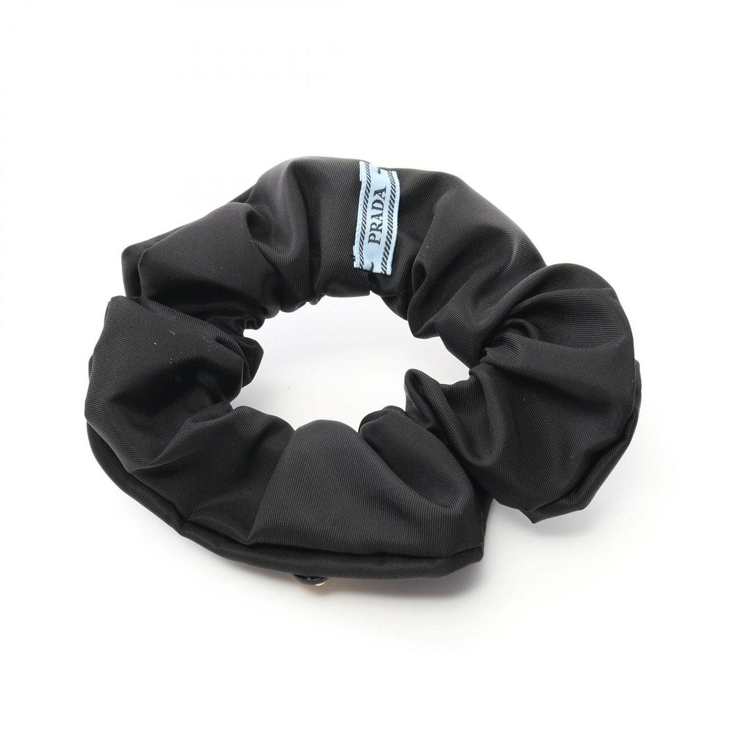 Prada Re-Nylon Scrunchie 1if0152dmif0632 Black Other Scrunchie Ladies New