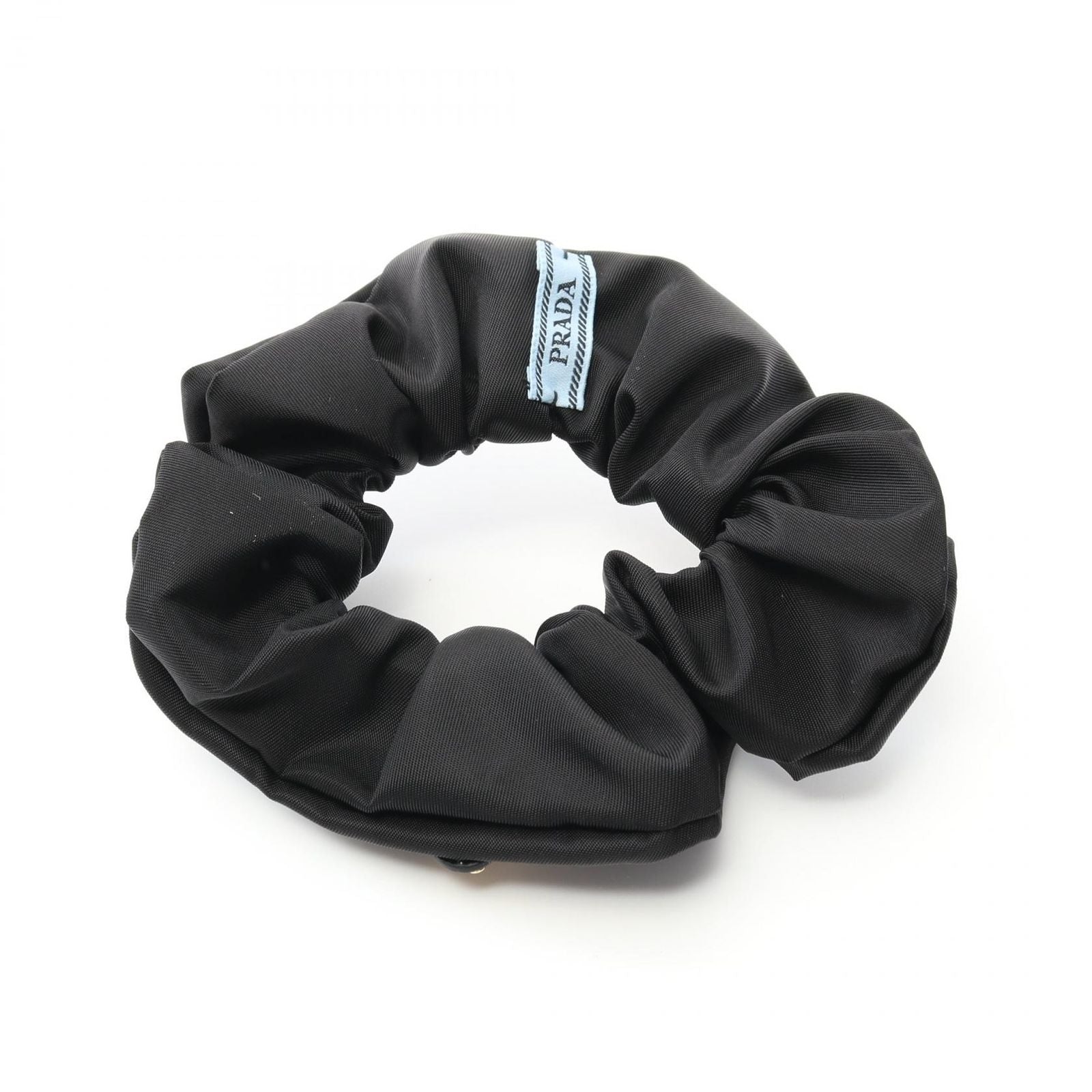 Prada Re-Nylon Scrunchie 1if0152dmif0632 Black Other Scrunchie Ladies New