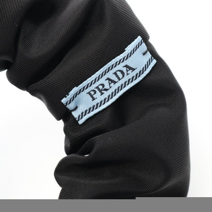 Prada Re-Nylon Scrunchie 1if0152dmif0632 Black Other Scrunchie Ladies New
