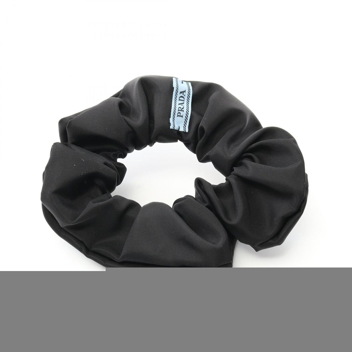 Prada Re-Nylon Scrunchie 1if0152dmif0632 Black Other Scrunchie Ladies New
