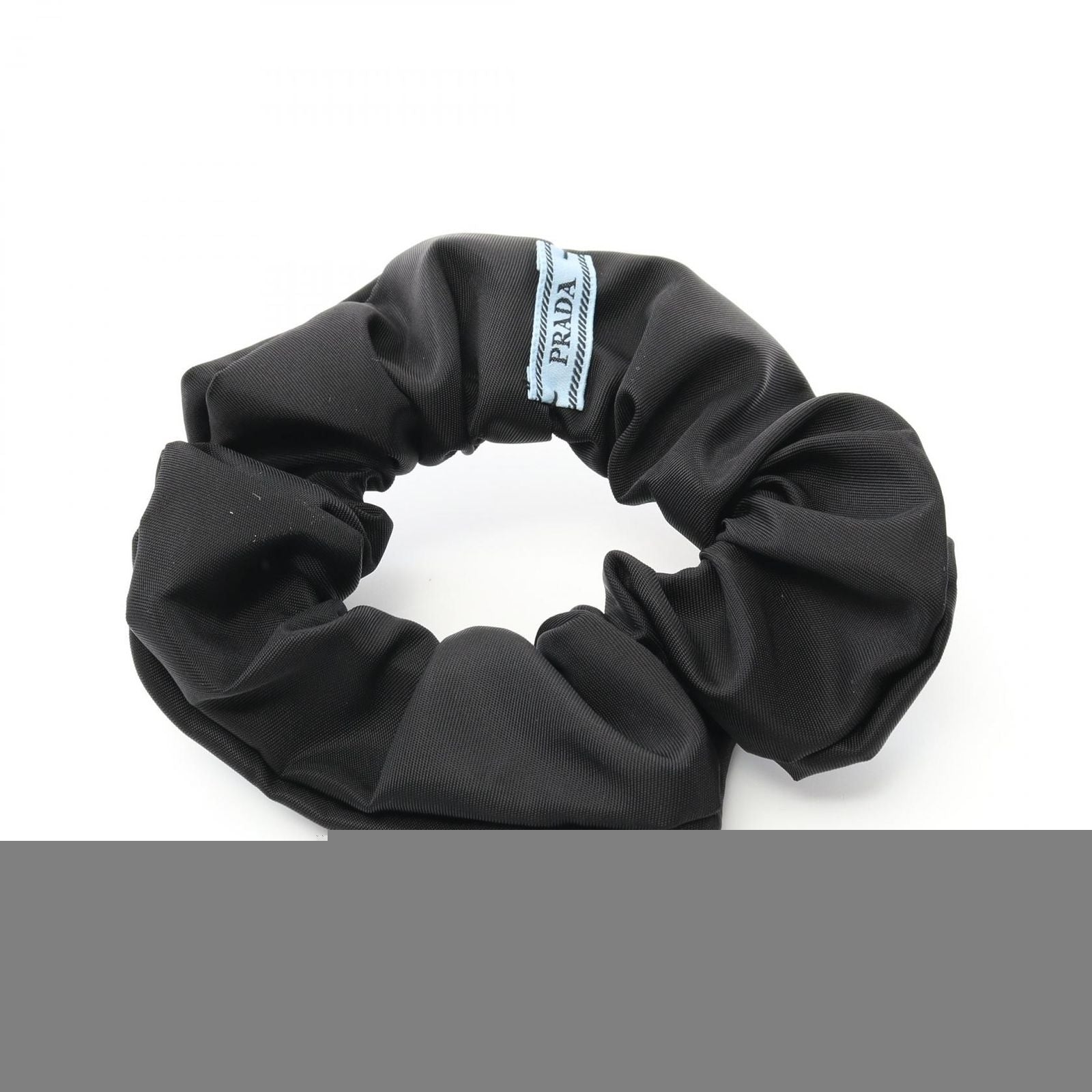 Prada Re-Nylon Scrunchie 1if0152dmif0632 Black Other Scrunchie Ladies New