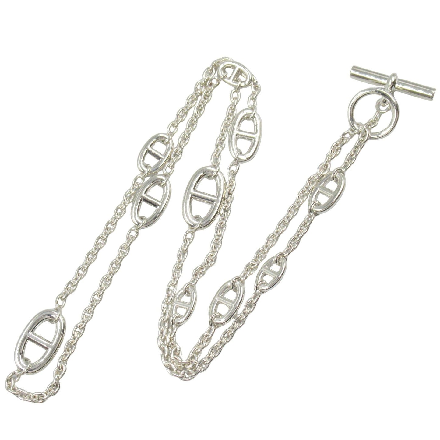 Hermes Necklace Farandole Necklace Neck Circumference 879 Silver 925