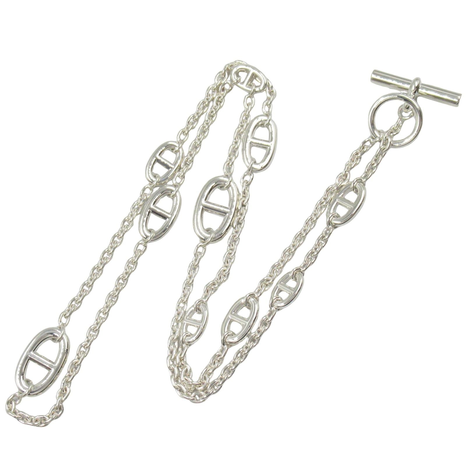 Hermes Necklace Farandole Necklace Neck Circumference 879 Silver 925