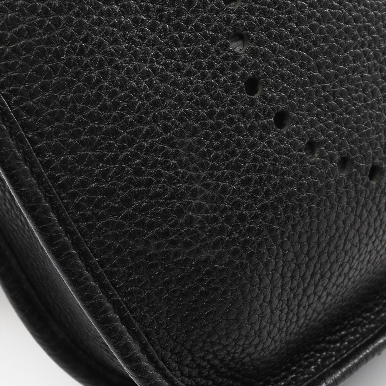 Hermes Shoulder Bag Evelyn 3 Trois Pm Black Leather Evelyn 3pm Black