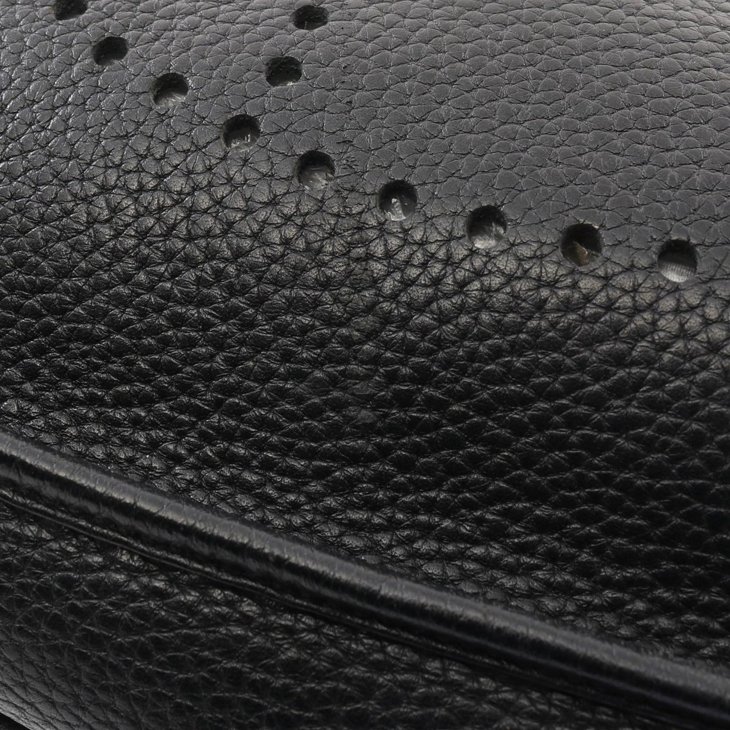 Hermes Shoulder Bag Evelyn 3 Trois Pm Black Leather Evelyn 3pm Black