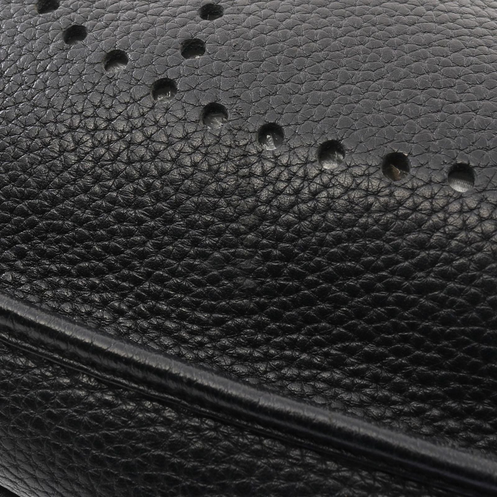 Hermes Shoulder Bag Evelyn 3 Trois Pm Black Leather Evelyn 3pm Black