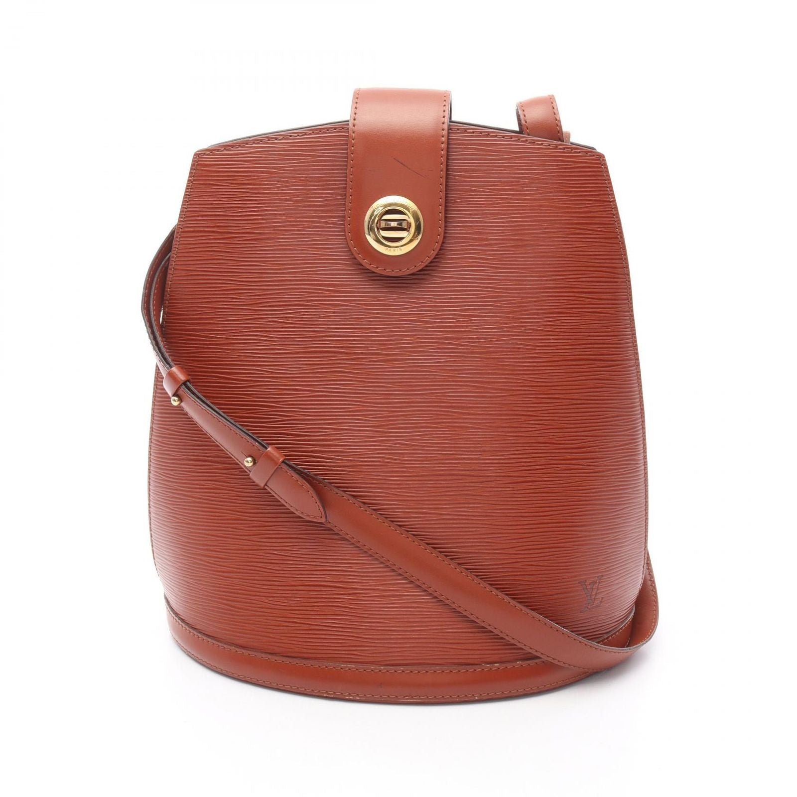 Louis Vuitton Shoulder Bag Cluny M52253 Kenyan Brown Leather Cluny Women'S