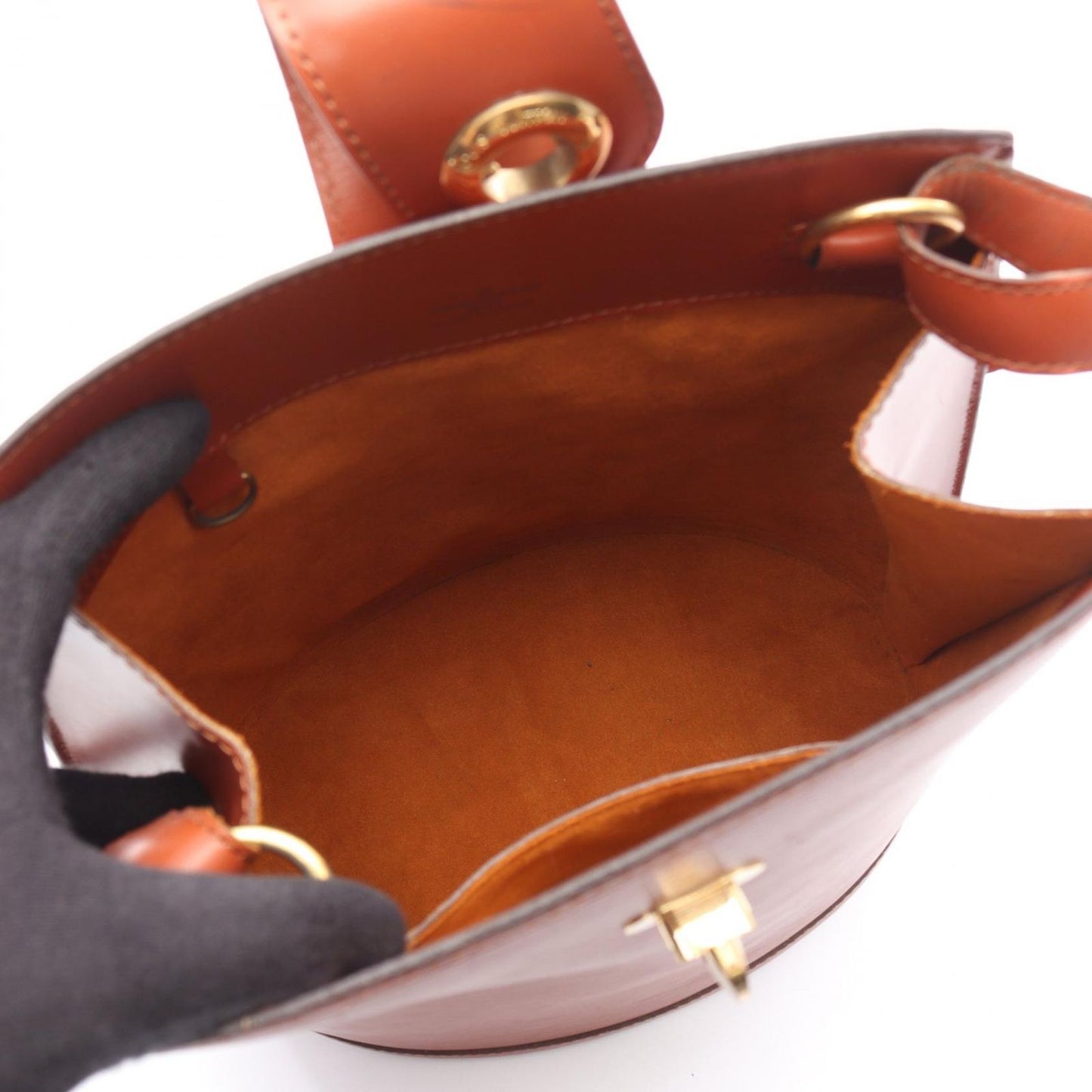 Louis Vuitton Shoulder Bag Cluny M52253 Kenyan Brown Leather Cluny Women'S