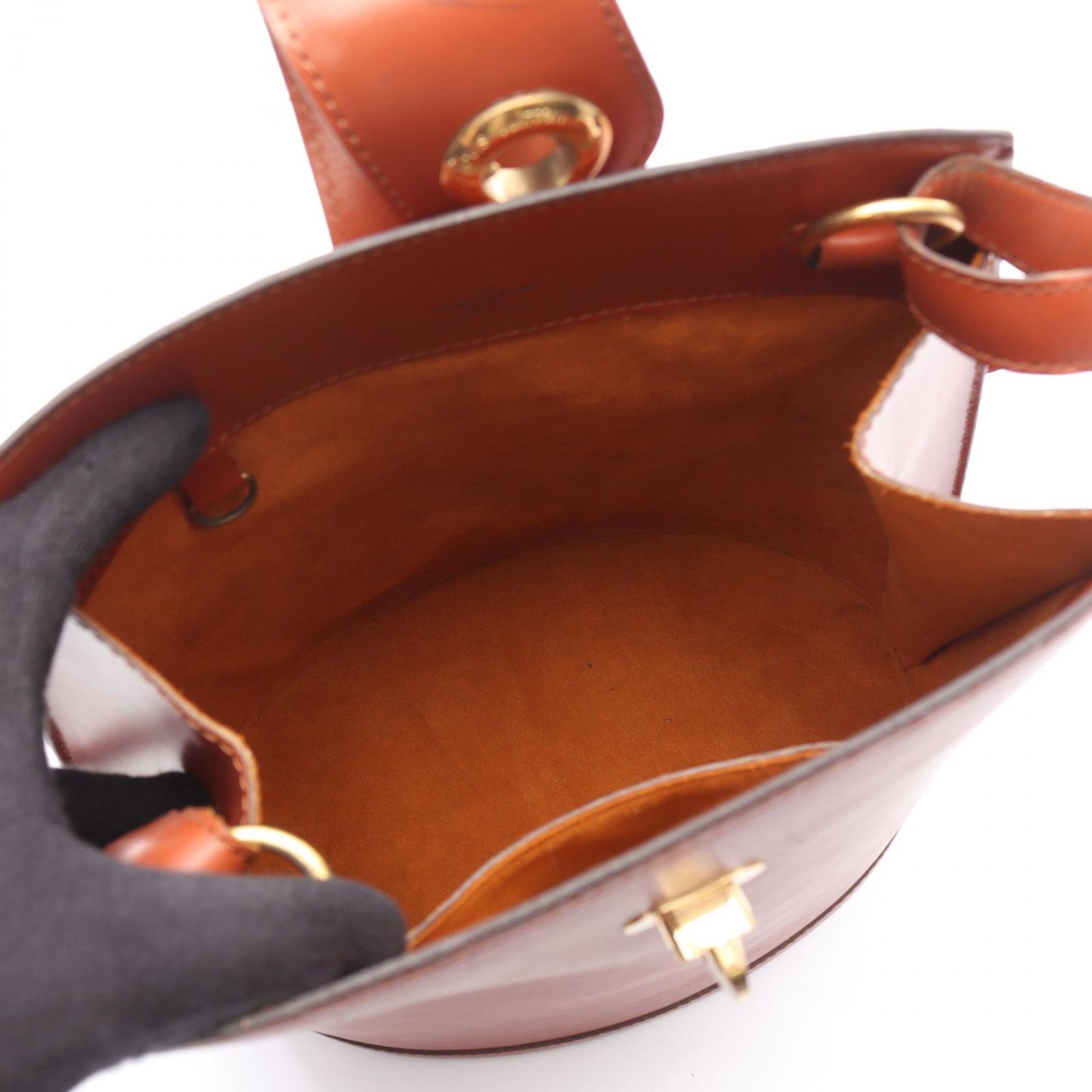 Louis Vuitton Shoulder Bag Cluny M52253 Kenyan Brown Leather Cluny Women'S