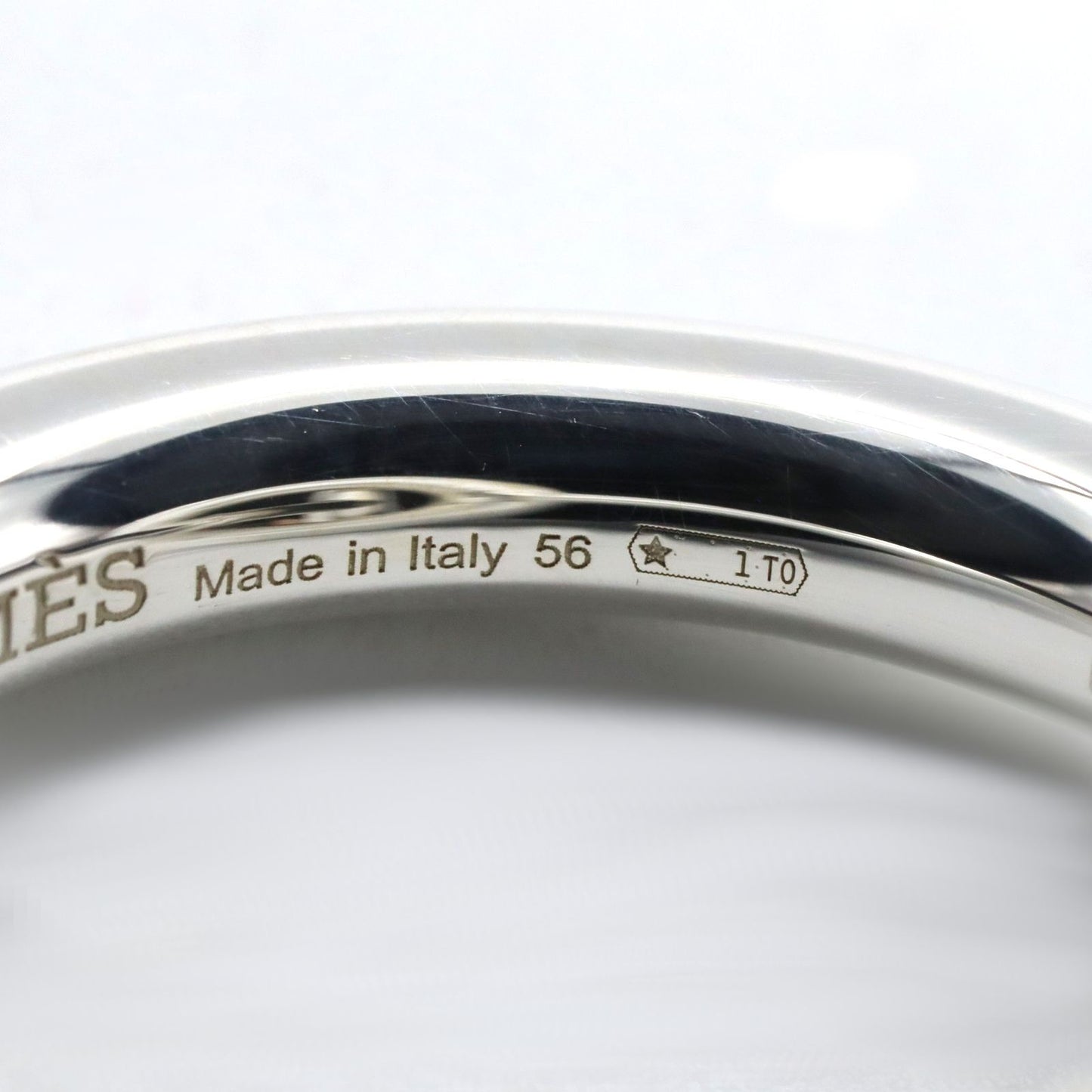 Hermes Ring Echape Gm Ring Silver 925 Echape Gm Ring Unisex a