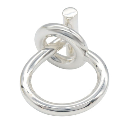 Hermes Ring Echape Gm Ring Silver 925 Echape Gm Ring Unisex a