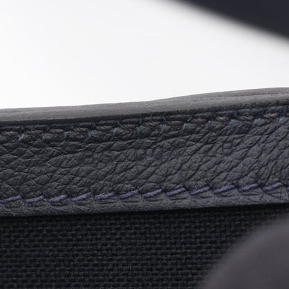 Hermes Shoulder Bag Steve Wright Junior Blue Nuit Leather Steve Wright Junior