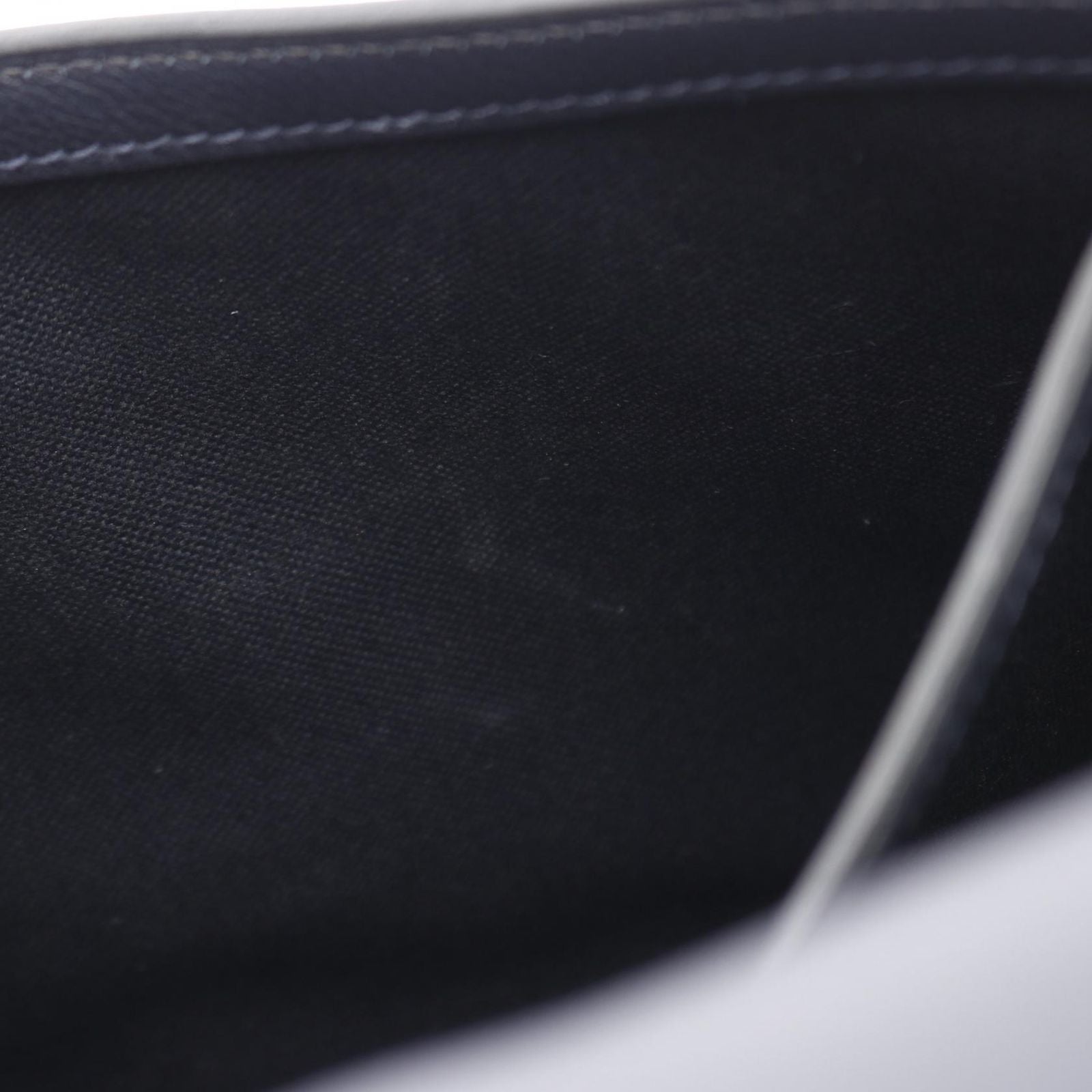 Hermes Shoulder Bag Steve Wright Junior Blue Nuit Leather Steve Wright Junior