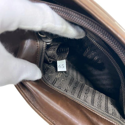 Prada Handbag Brown Bruciato B6263 Top Handle