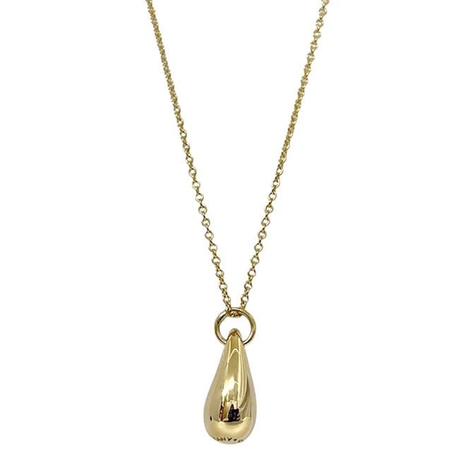 Tiffany & Co Necklace Yellow Gold Yg Elsa Peretti