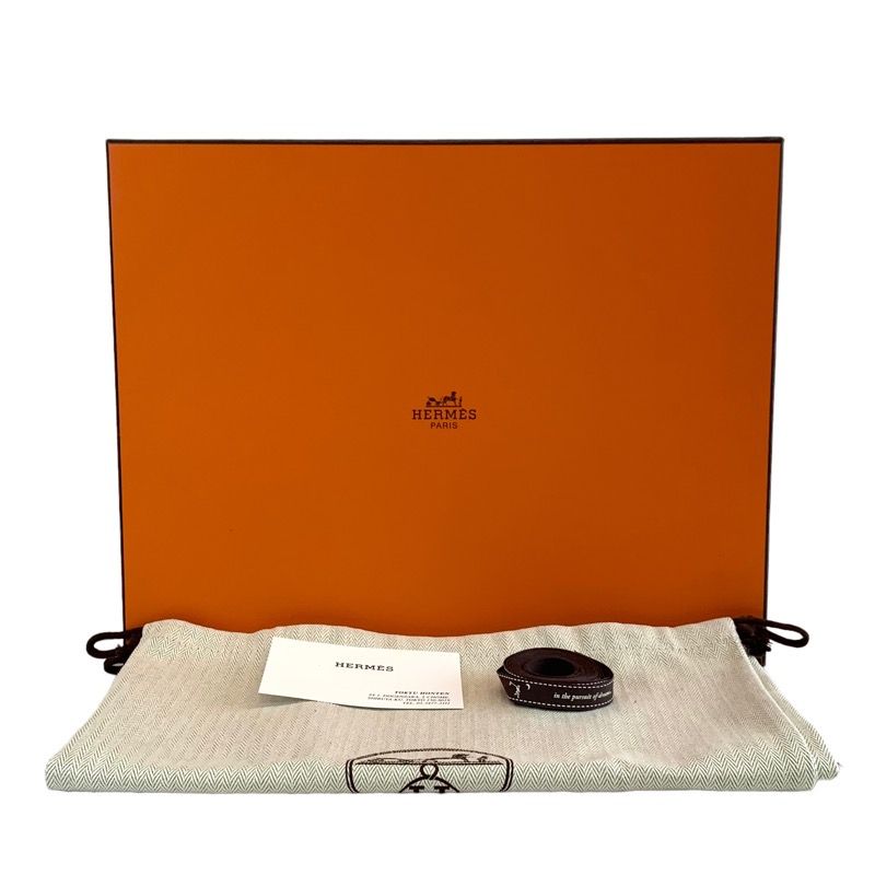 Hermes Saint-germain Boots Short Boots Shoes Suede Red Silver Kelly Hardware