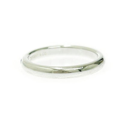Tiffany & Co Silver Stacking Band 1p Ring 2.5g Blue 925 Engraved 511428 Ring