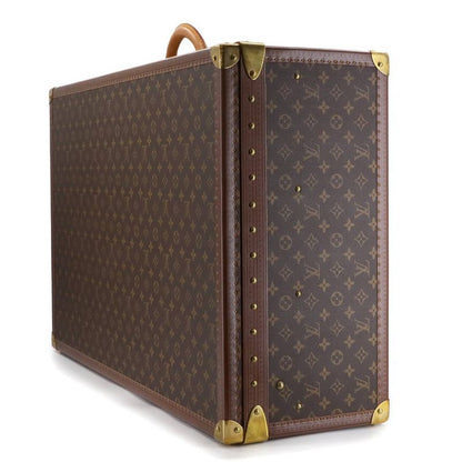 Louis Vuitton Monogram Alzer 80 Trunk Case Bag Brown