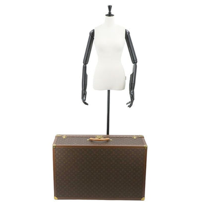 Louis Vuitton Monogram Alzer 80 Trunk Case Bag Brown