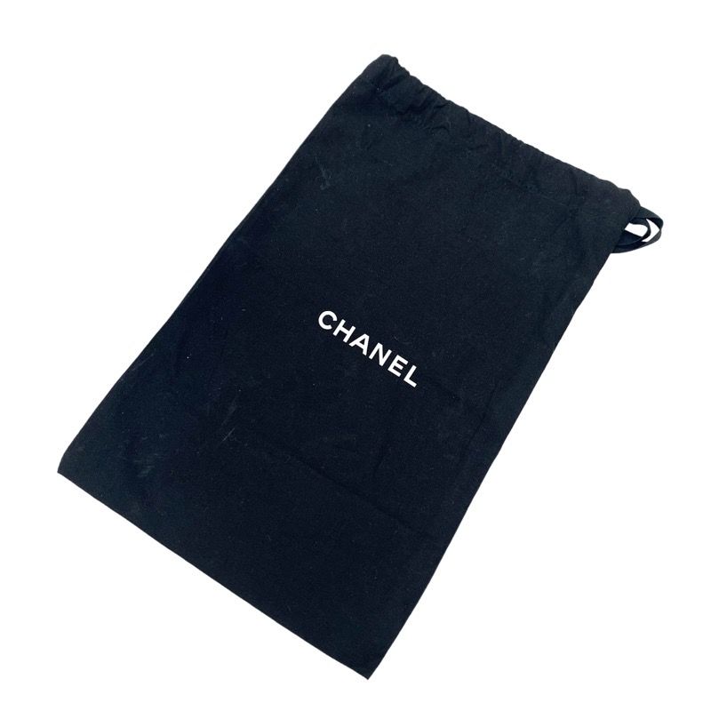 Chanel Sandals Shoes Leather Silver Unused Flat Sandals Mule Here Mark Chain