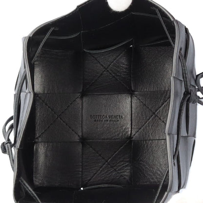 Bottega Veneta Small Cassette Bucket Bag Maxi Intrecciato Shoulder Bag Leather