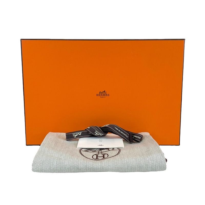 Hermes Flat Shoes Leather Fabric Black Lace-up Shoes Braided Espadrilles