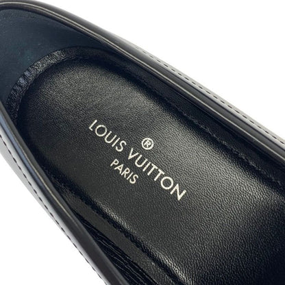 Louis Vuitton Orsaline Loafer Leather Shoes Leather Black Gold Unused Lvhardware