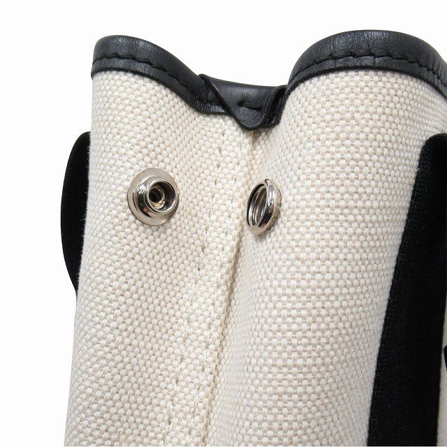 Balenciaga "cabas" Cabas Su XS 2way Shoulder Hand Bag Canvas Leather Logo