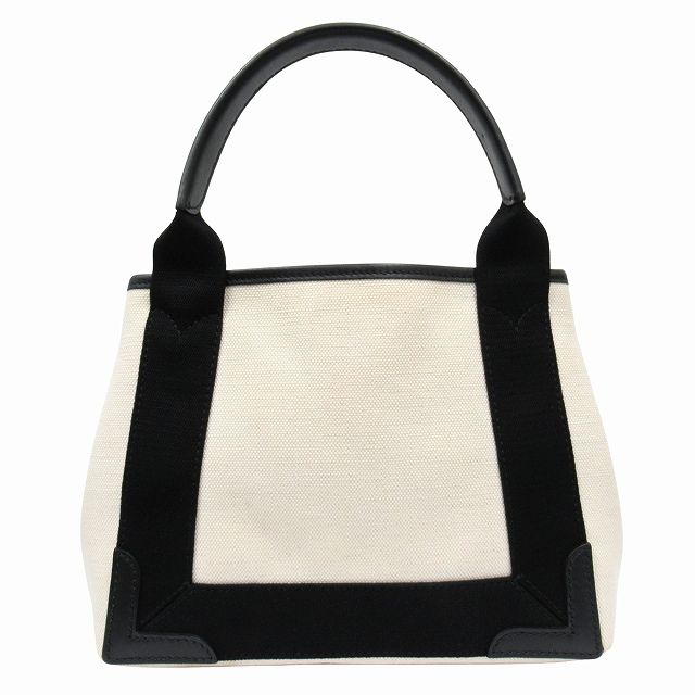 Balenciaga "cabas" Cabas Su XS 2way Shoulder Hand Bag Canvas Leather Logo