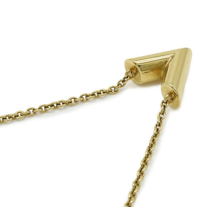 Louis Vuitton Necklace Escential V Essential Pendant GP Gold M00857