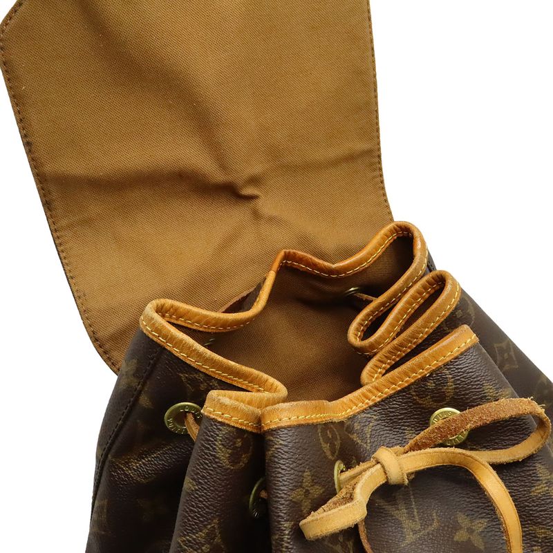 Louis Vuitton Monogram Montsouris gm Backpack Sac Rucksack Shoulder Bag M51135