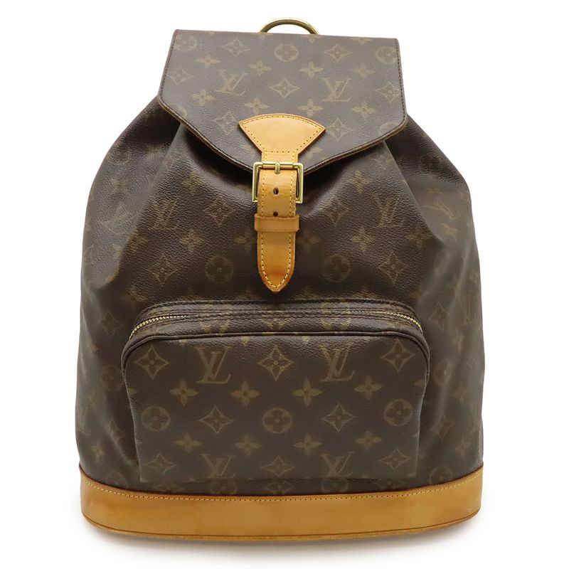 Louis Vuitton Monogram Montsouris gm Backpack Sac Rucksack Shoulder Bag M51135