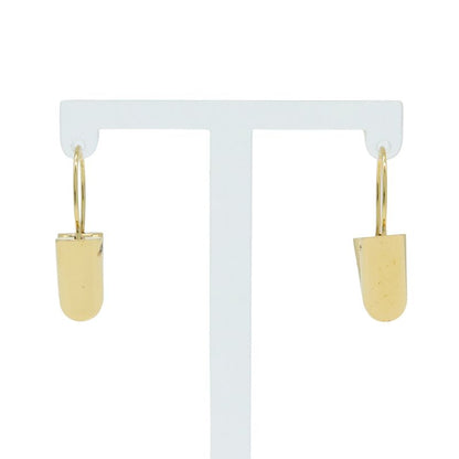 Louis Vuitton Earrings Escential V Hoop Earrings GP Gold M61088