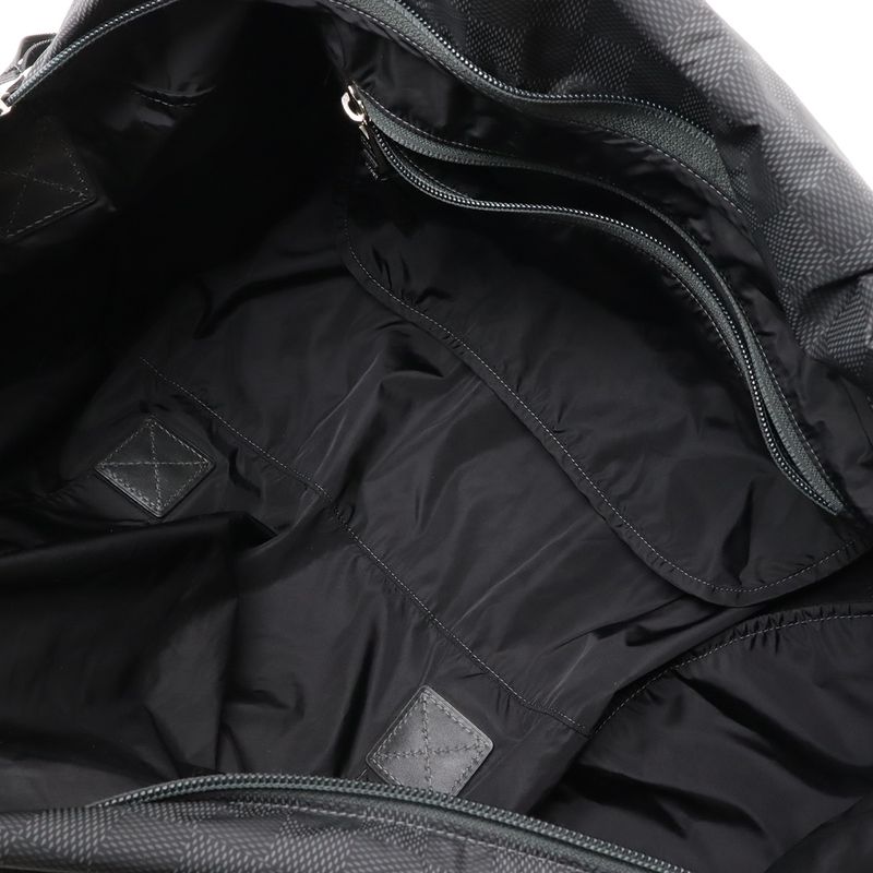 Louis Vuitton Damier Venture Practical Boston Bag Travel 2way Shoulder Nylon