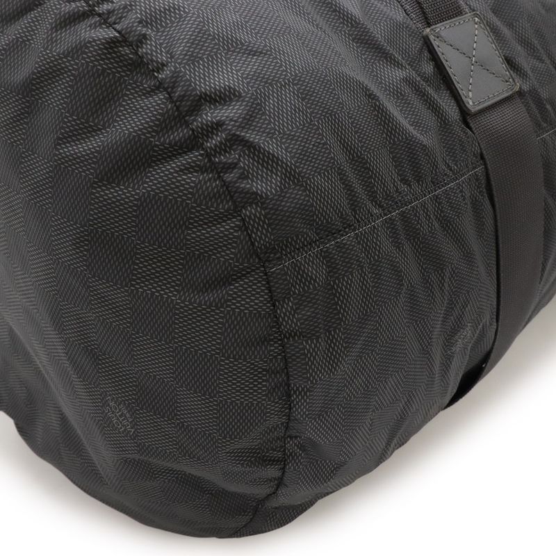 Louis Vuitton Damier Venture Practical Boston Bag Travel 2way Shoulder Nylon