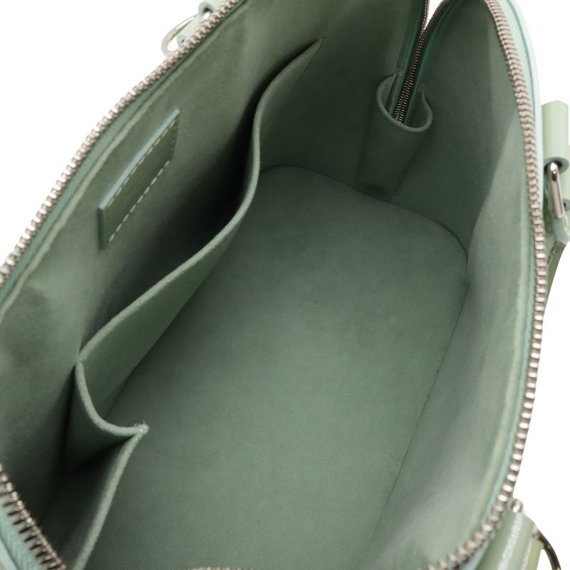 Louis Vuitton Epi Electric Alma PM Handbag Amand Mint Green Silver Hardware
