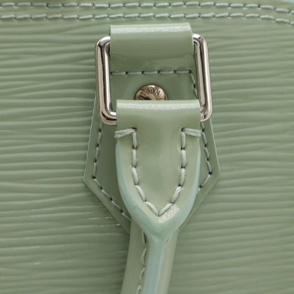 Louis Vuitton Epi Electric Alma PM Handbag Amand Mint Green Silver Hardware