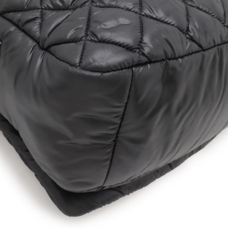 Chanel Coco Cocoon Matelasse Small Messenger Shoulder Bag Crossbody Nylon