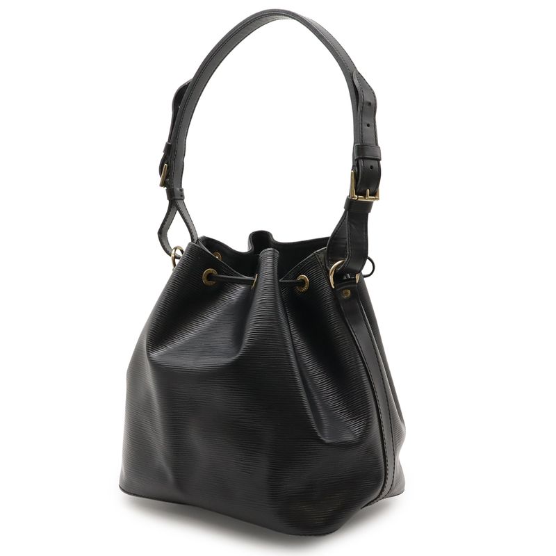 Louis Vuitton Epi Petit Noe Shoulder Bag One Shoulder Draw String Shape Noir