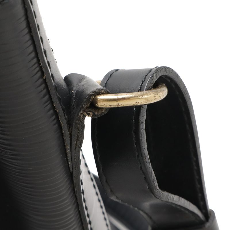 Louis Vuitton Epi Petit Noe Shoulder Bag One Shoulder Draw String Shape Noir