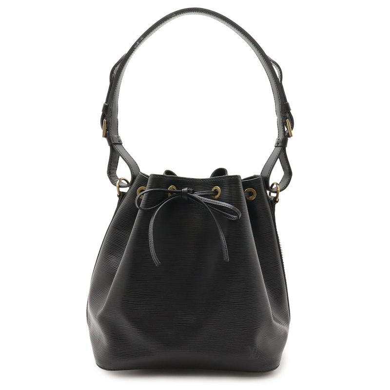 Louis Vuitton Epi Petit Noe Shoulder Bag One Shoulder Draw String Shape Noir