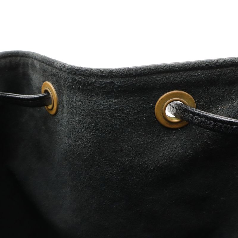 Louis Vuitton Epi Petit Noe Shoulder Bag One Shoulder Draw String Shape Noir