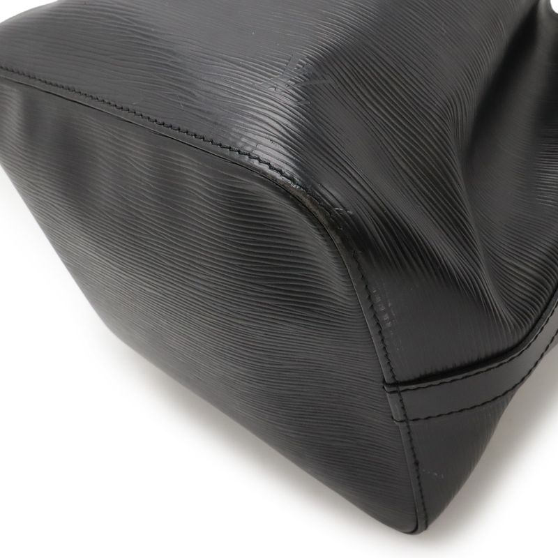 Louis Vuitton Epi Petit Noe Shoulder Bag One Shoulder Draw String Shape Noir