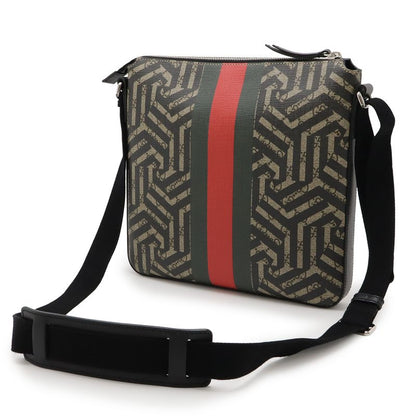 Gucci GG Kaleido GG Supreme Webline Shoulder Bag Messenger Bag Bee PVC Leather