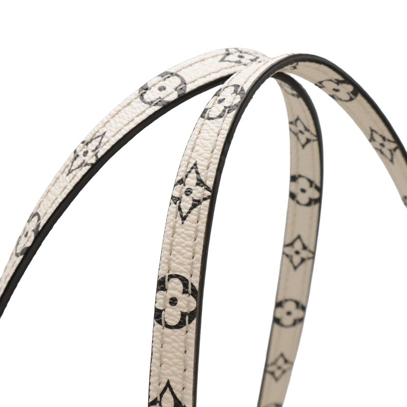 Louis Vuitton Monogram Giant Neverfull MM Tote Bag Shoulder Bag Khaki Beige