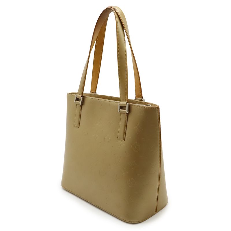 Louis Vuitton Monogram Matt Stockton Tote Bag Shoulder Bag Shoulder Tote Ambre